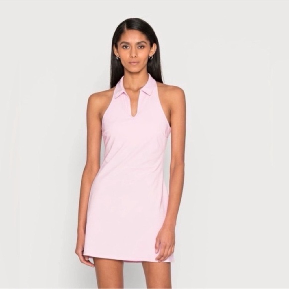 Abercrombie & Fitch Light Pink Polo Dress
